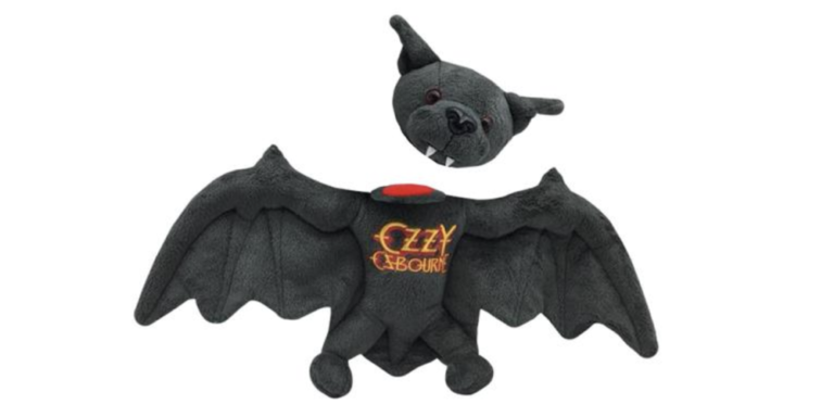 Ozzy plush bat toy
