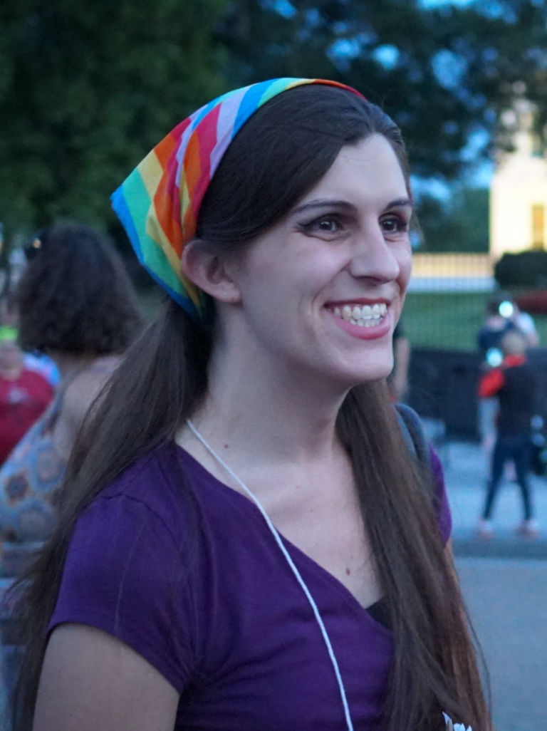 Protest Trans Military Ban, White House, Washington, DC USA