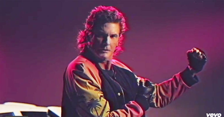 David hasselhoff video kung fury