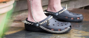 Goth crocs