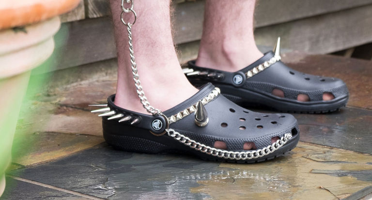 Goth crocs