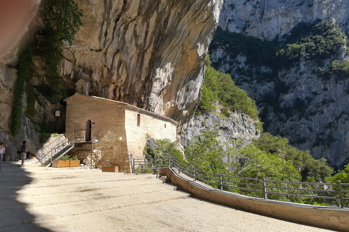 Il santuario o eremo