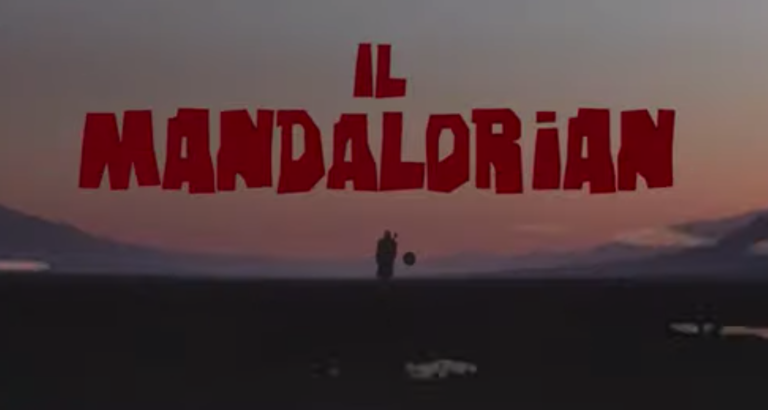 Il trailer di The Mandalorian come se fosse uno spaghetti western