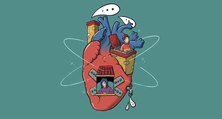 Croce sul cuore è il nuovo graphic novel di Wallie