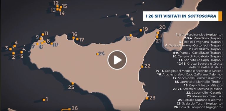 Sottosopra riprese film sicilia