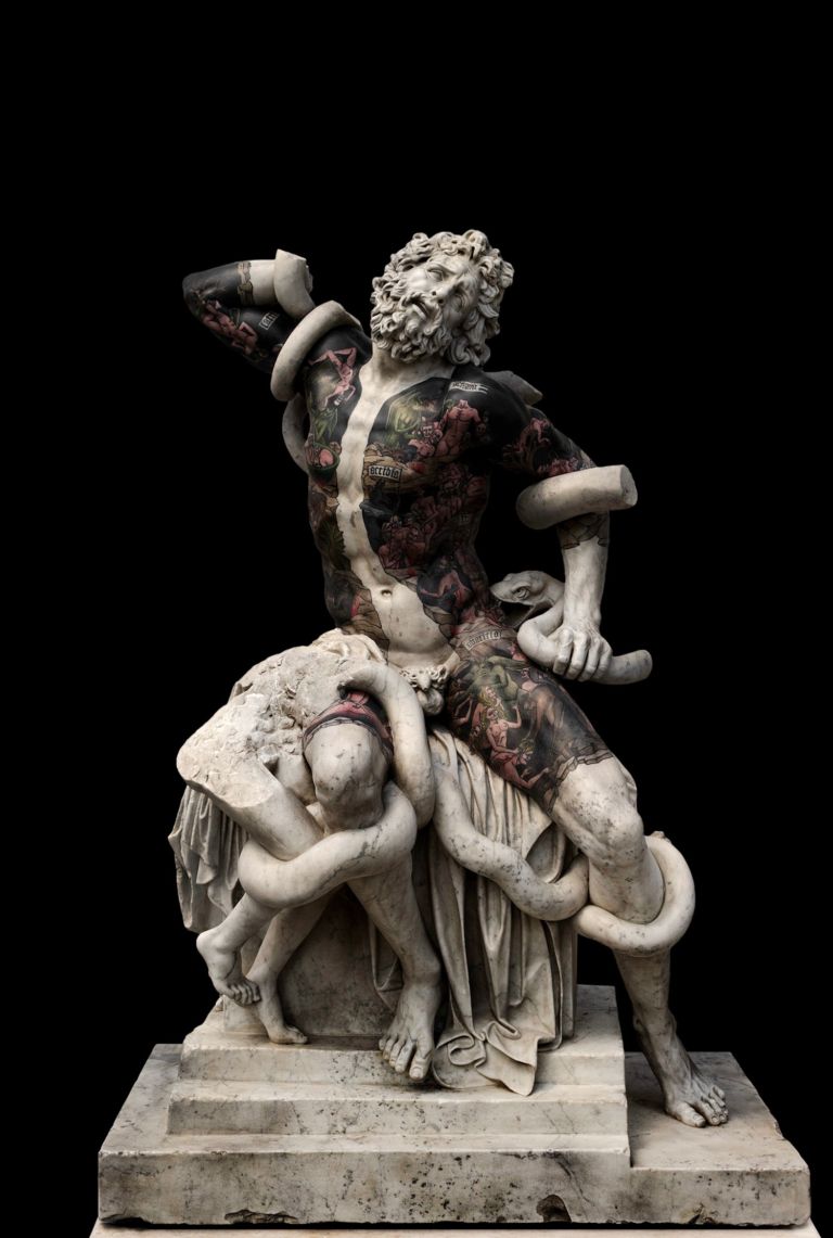 Laocoonte di Fabio Viale