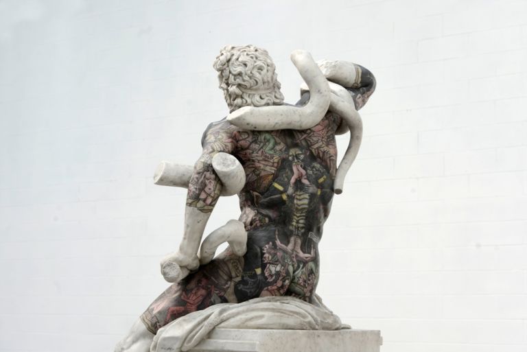 Laocoonte di Fabio Viale