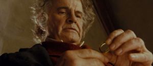 Bilbo Baggins Ian Holm