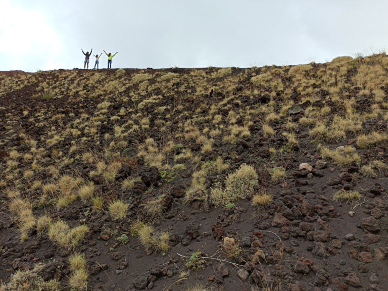 Etna bordo cratere inferiore