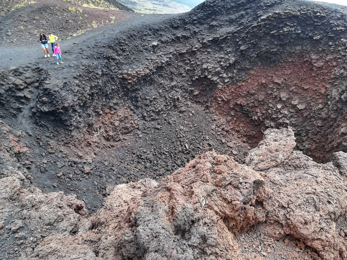 Uno dei crateri inferiori