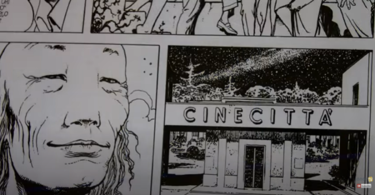 Le locandine dei film di Fellini diventano fumetti