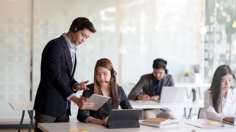 Call center crm