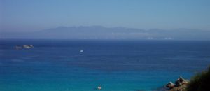 Corsica from Sardinia
