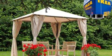 Gazebo giardino Ikea
