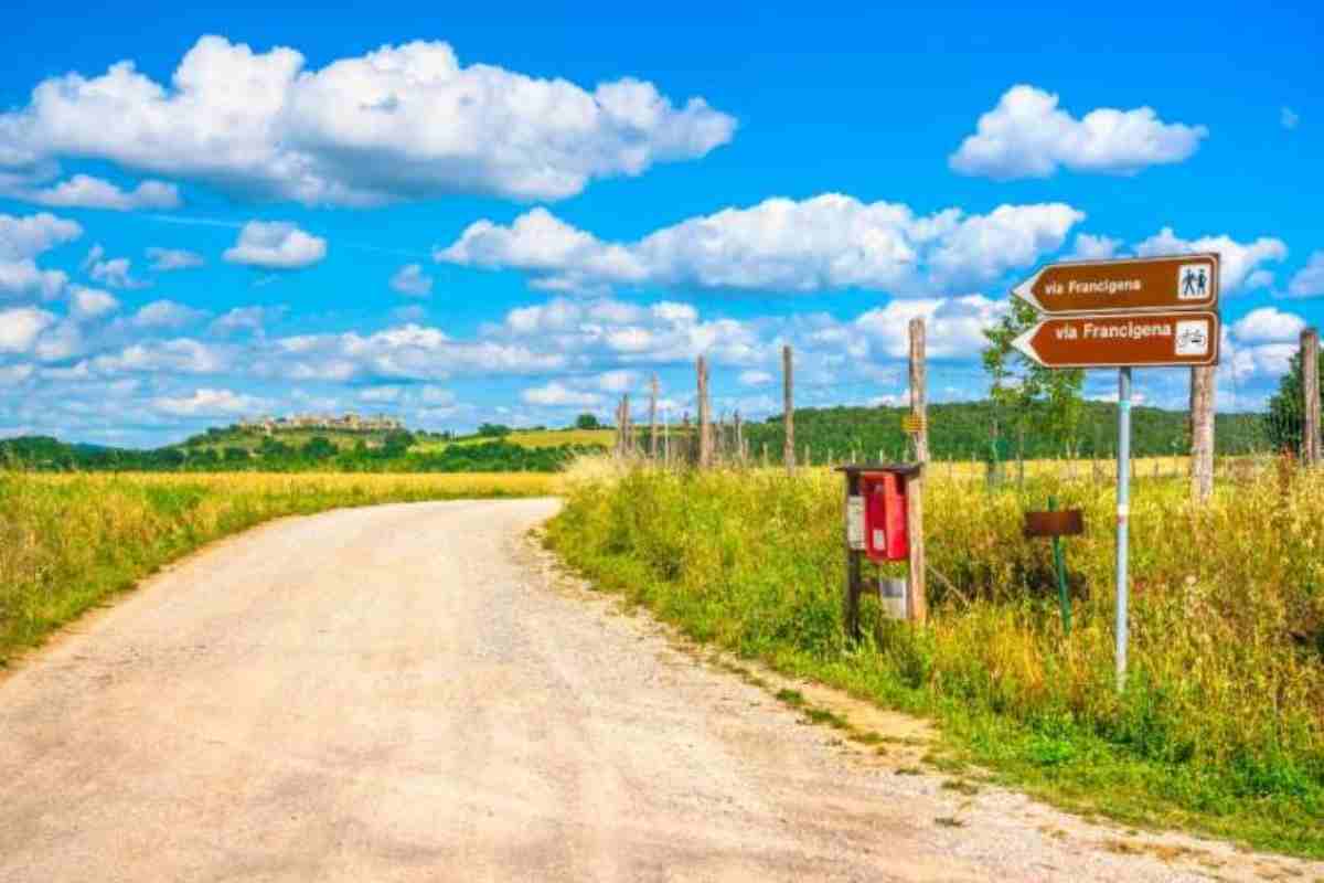 Via Francigena, trekking