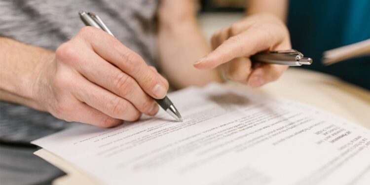 Firma contratto