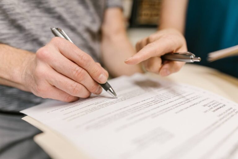 Firma contratto