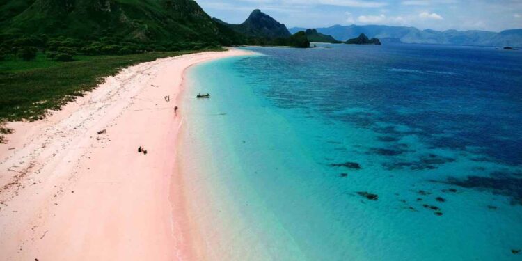Spiaggia rosa