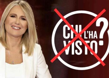 Chi l'ha visto?, l'annuncio di Federica Sciarelli