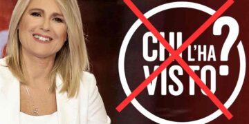 Chi l'ha visto?, l'annuncio di Federica Sciarelli