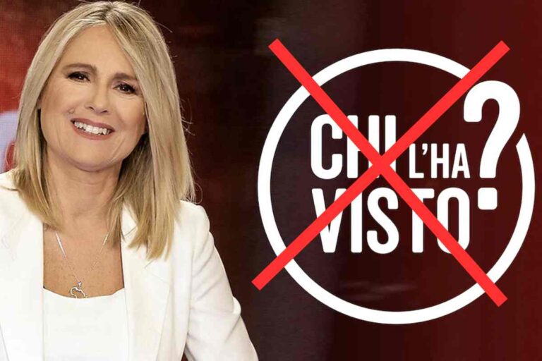 Chi l'ha visto?, l'annuncio di Federica Sciarelli