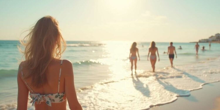 bellissima spiaggia quasi gratis