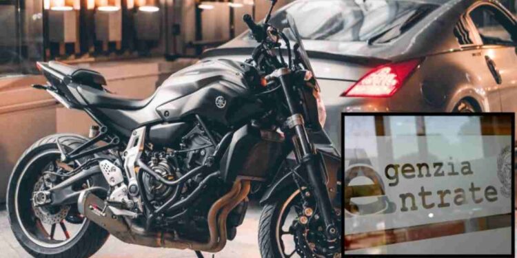 Controlli Fisco su auto