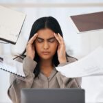 Ragazza burnout