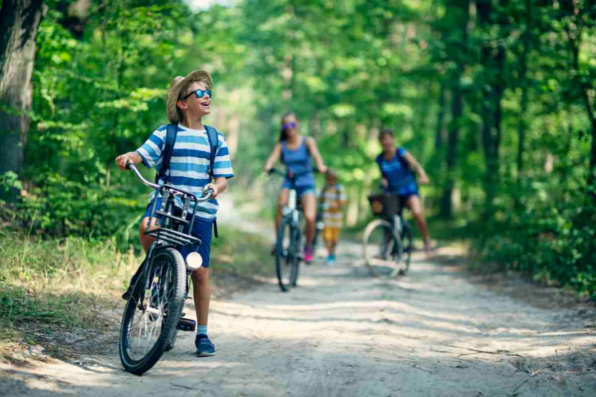 Bici, natura e meraviglia