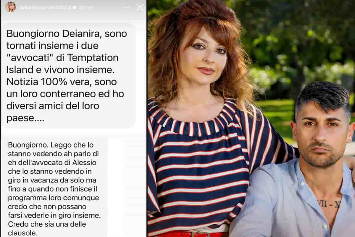 temptation island coppia di nuovo insieme
