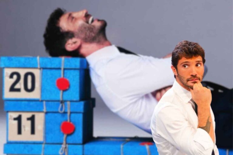 famoso conduttore contro strefano de martino