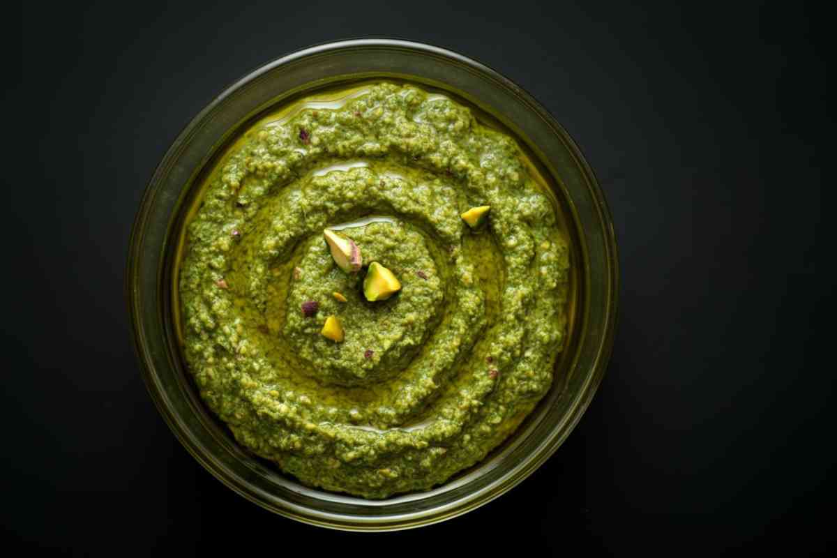 Pesto di pistacchio ritirato