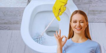 pulizia del wc: il metodo