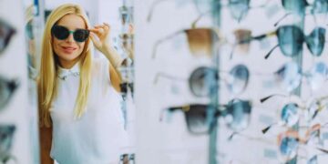 gli occhiali da sole che prtoeggono