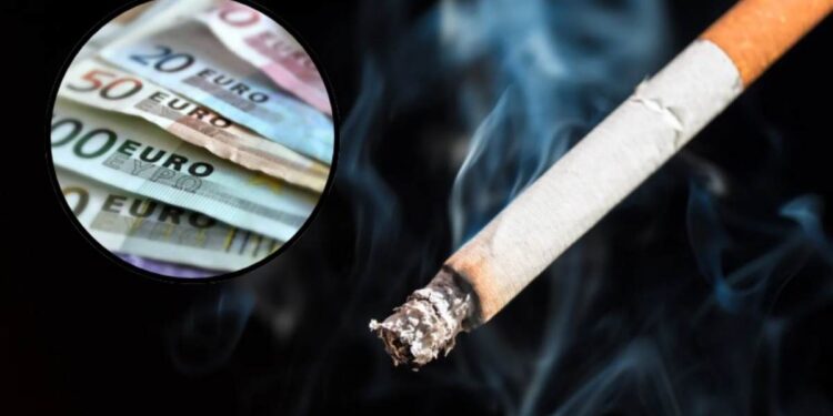 Aumento prezzo sigarette