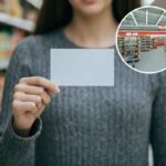 Carta dedicata a te, supermercato