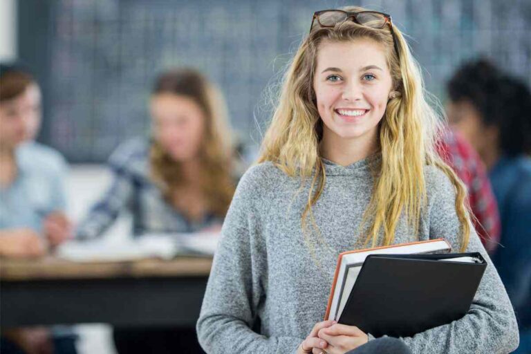 Studentessa universitaria