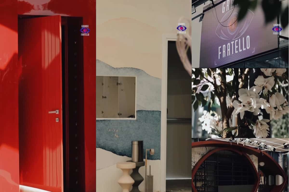com'è arredata la casa del grande fratello 2025