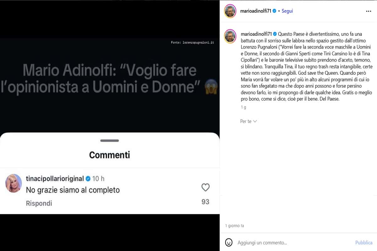 uomini e donne no al vip