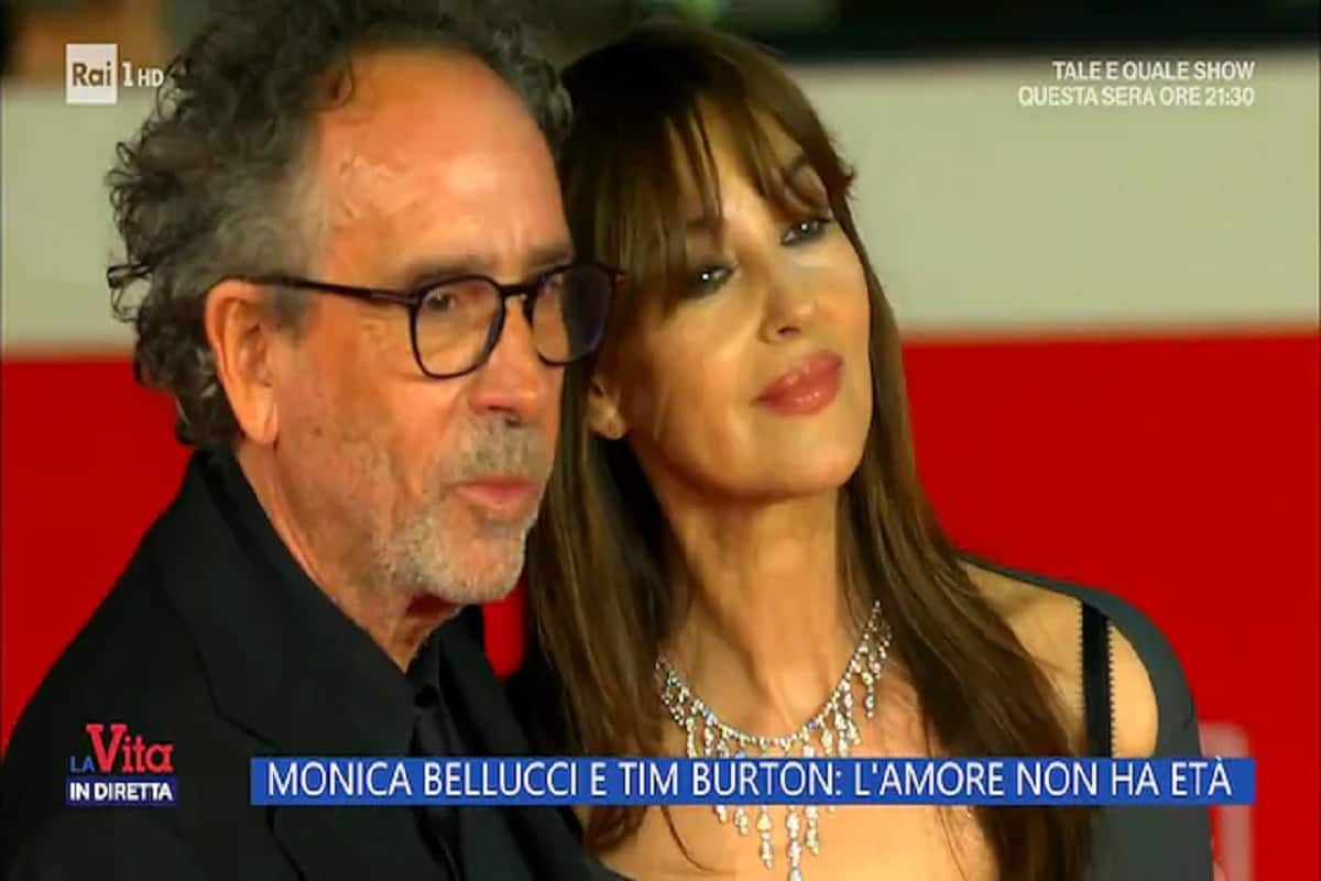 monica bellucci tim burton si sono lasciati