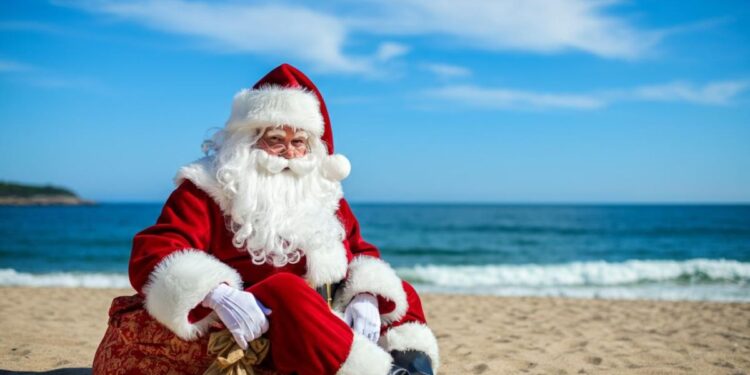 Natale in spiaggia