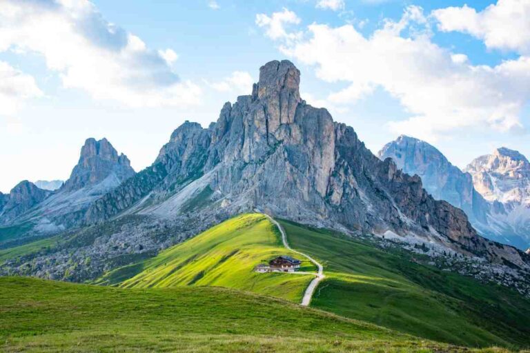 Posto fantastico tra le rocce delle Dolomiti