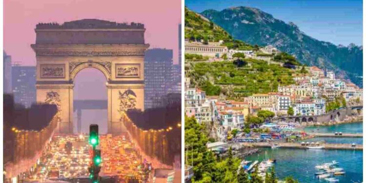 Da Parigi alla Costiera Amalfitana