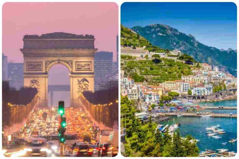 Da Parigi alla Costiera Amalfitana