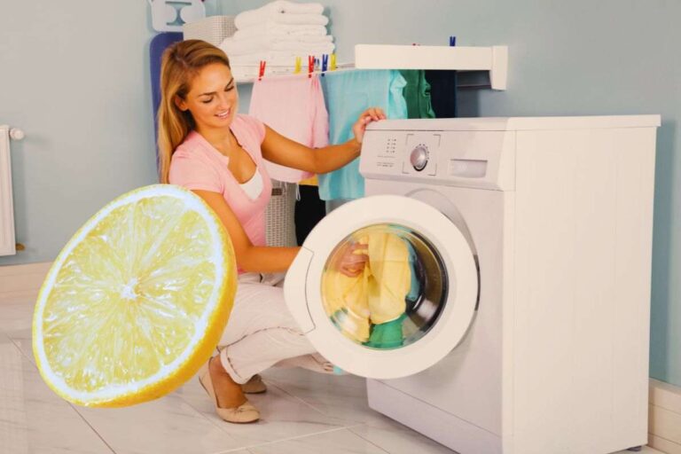 Fetta di limone in lavatrice: a cosa serve