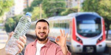 pagare mezzi pubblici con bottiglie plastica