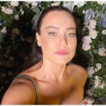 romina carrisi e la foto privata del compagno e del figlio