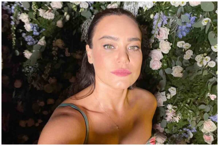 romina carrisi e la foto privata del compagno e del figlio