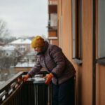 Curare il balcone in inverno