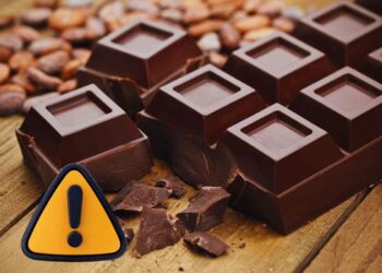 allergeni e plastica nel cioccolato